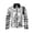 Silver, variant on Pop Star Halloween Costume Faux Leather Jacket for Rock Star Role Play Dress Up Performance Outfit Stage Wear L