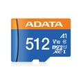 thumbnail image 2 of Memoria Flash Adata Premier, 512GB MicroSDXC UHS-I Clase 10, con Adaptador., 2 of 3