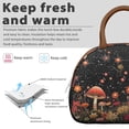 thumbnail image 3 of Cottagecore Sac à Lunch - Design Couronne de Champignons Séchés, Sac Isolé Réutilisable pour Paniers de Pique-Nique, 3 of 4