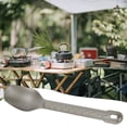 thumbnail image 4 of Titanium Spork Spoon Camping Dinner Spork Cutlery Flatware Outdoor for Home, 4 of 10
