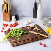 Thyme & Table 12x18 Acacia End Grain Butcher Block