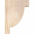 thumbnail image 3 of 3 1/2"W x 10"D x 14"H Alpine Smooth Corbel, Douglas Fir, 3 of 9