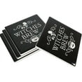 thumbnail image 4 of Ebros Witches Brew Rose Skull Cauldron Cork Backed Ceramic Coasters Set of 4, 4 of 5