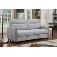 thumbnail image 1 of Lucas 3-Seater Sofa Bed, Light Grey, 1 of 3