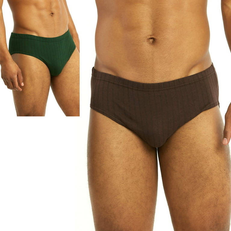 12 Lot Men Bikinis Briefs Underwear 100% Cotton Stripe Knocker