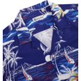 thumbnail image 3 of Hawaiian Shirt for Men Summer Beach Casual Short Sleeve Button Down Shirts Printed Tropical Vacation Shirts, 3 of 4