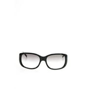 Pre-owned|Dolce and Gabbana Womens DG 471S Rhinestone Rectangular Sunglasses Black