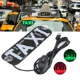 thumbnail image 2 of Double Couleur Taxi LED Signe Décor, 2 Couleur Changeable Taxi LED Lumière avec USB (Rouge et Vert), 2 of 5