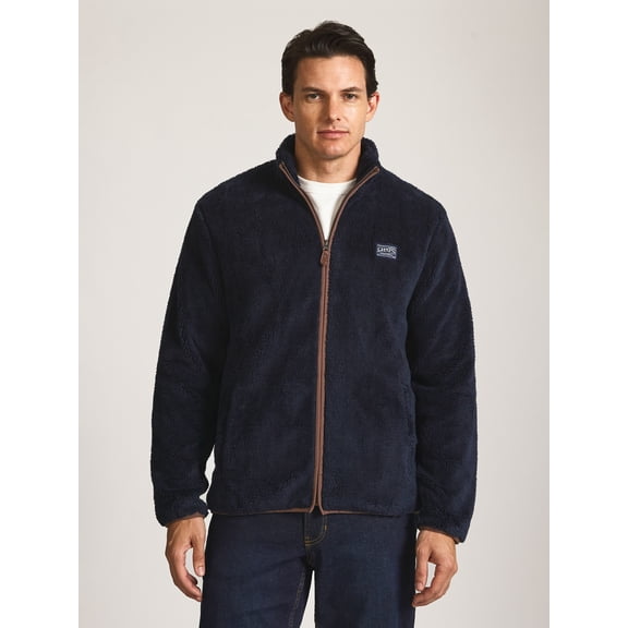 Chaps Men’s and Big Men’s North Trail Full Zip Fleece Jacket, Sizes XS-3XL