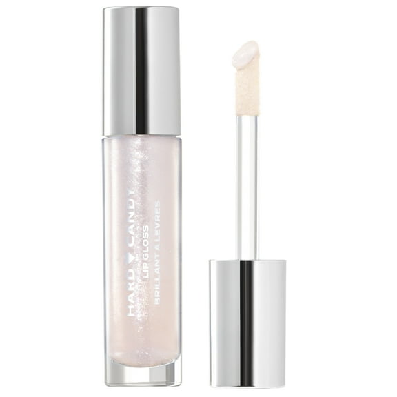 Hard Candy Glosstopia Lip Gloss, High-Shine Hydrating, Hyaluronic Acid, Sprinkles on Top, Pink Shimmer