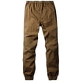 thumbnail image 3 of Pantalones a juego para hombre, rectos 6061, color caqui, talla 36, 3 of 5