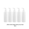 thumbnail image 3 of 5 Pcs Bouteille de Lotion Vide Pompe Vide Conteneur Multi-Usage pour Lavage des Mains Pulvérisateur de Liquide Résistant à l'Usure, 3 of 9