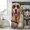 Multicolor, variant on Funny Dog Print Shower Curtain, Waterproof Shower Curtains for Bathroom, Summer Modern Animals Washable Fabric Bathtub Curtain Set Bath Decor with 12 Hooks Standard 72"x72"