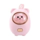 thumbnail image 2 of Calentador de manos eléctrico portátil de bolsillo para invierno, ideal para camping, oficina y viajes. Rosa, 2 of 9