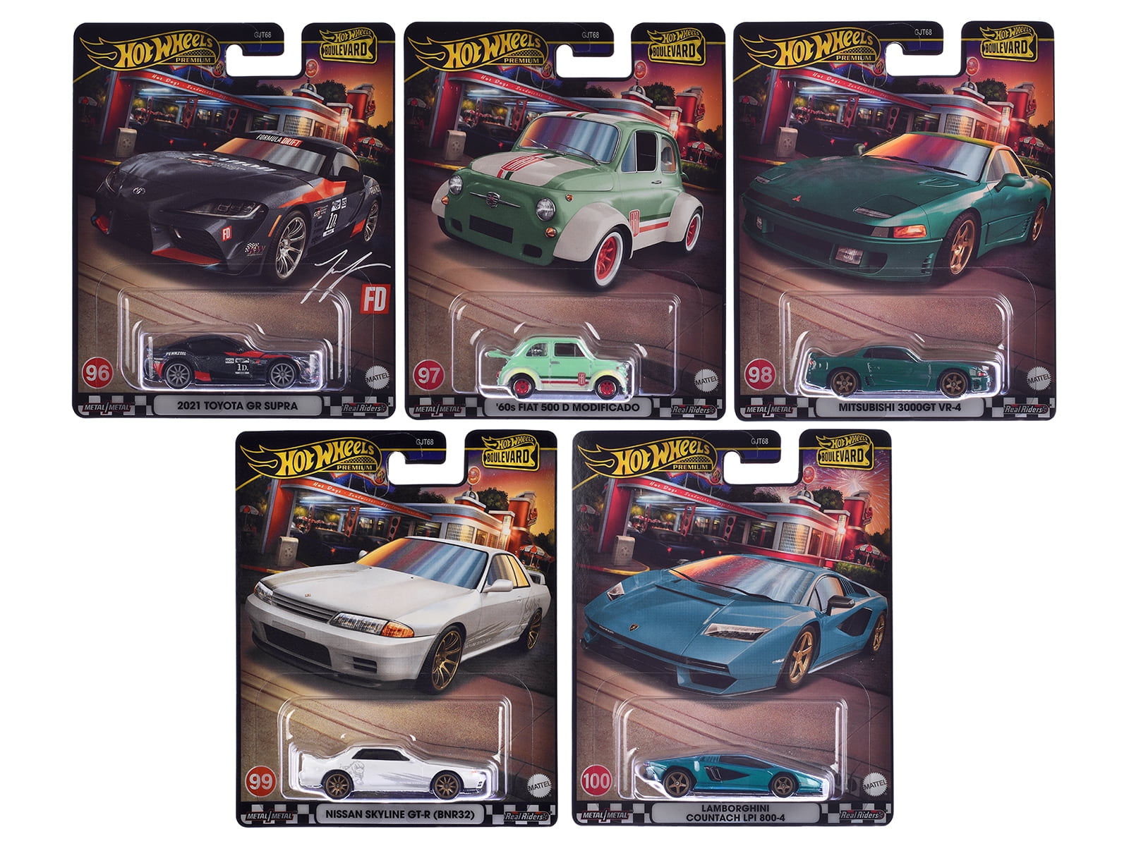 Store Hot Wheels Premium Boulevard Set 956P (2023)