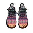 thumbnail image 1 of Colorful Tribal Aztec Cartoon Pattern Non-slip Flats for Women Mesh Shock Absorbing Running Shoes Outdoor Work Walking Footwear, 1 of 5