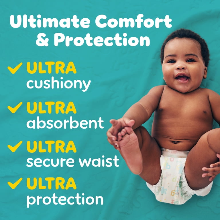 Pampers, Baby Dry Ultra Cushiony Diapers, Size 6 23-44 lbs