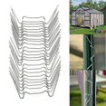thumbnail image 1 of Serre en Acier Inoxydable avec Clips Type Z pour Jardin, 1 of 3