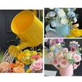 thumbnail image 7 of CHENjy Rustic Iron Watering Can Planter, Vintage Metal Watering Can Flower Pot with Decorative Design, Small Bucket for Home Garden Arrangement, Orange, 7 of 7