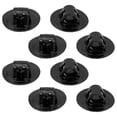 thumbnail image 1 of 8 piezas de soporte fijo para motor de kayak, hebilla, propulsor, asiento, gancho para motor fueraborda (negro), 1 of 8