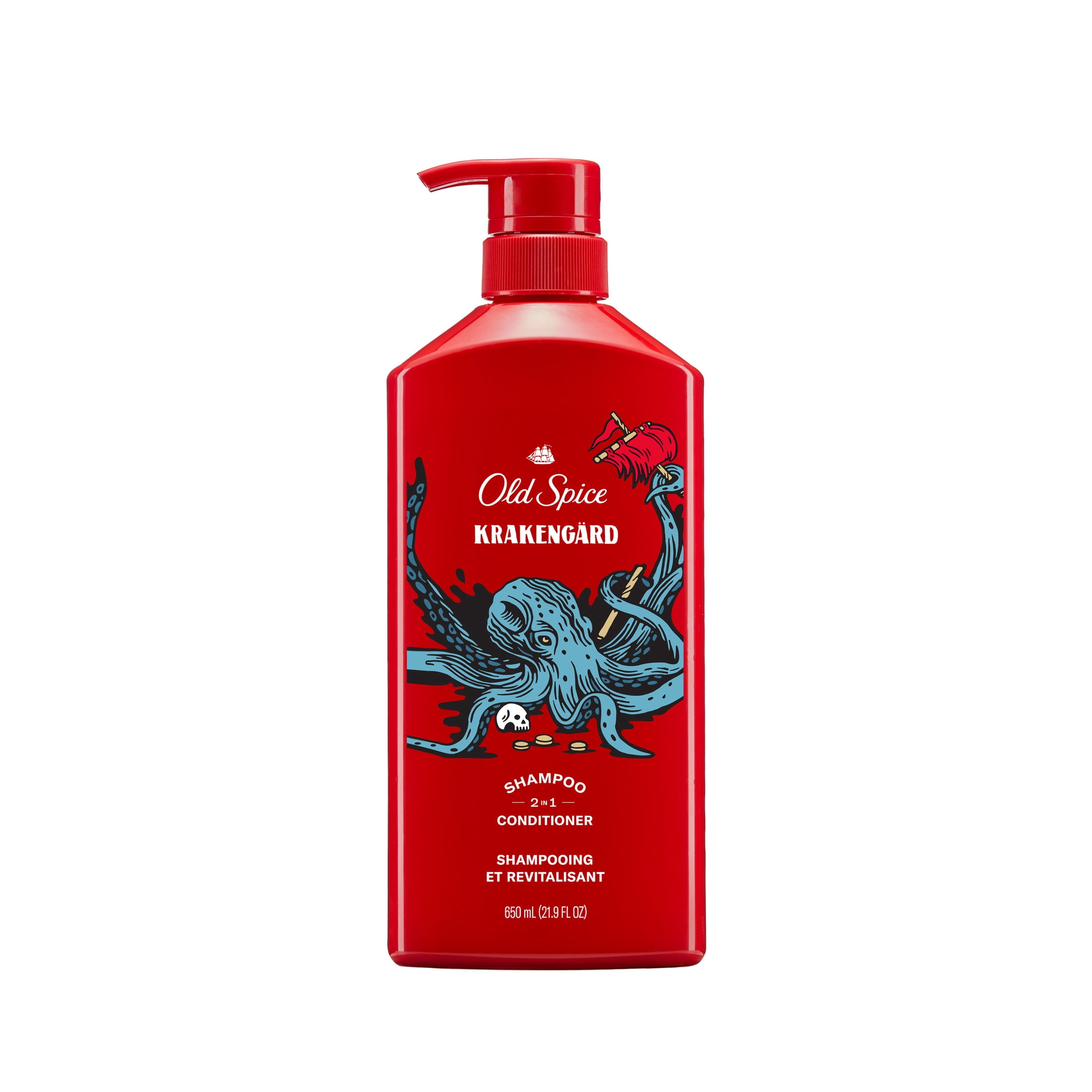 Old Spice Krakengard 2in1 Shampoo and Conditioner for Men, 21.9 fl oz