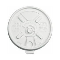 Dart 16FTL Lift N' Lock Plastic Hot Cup Lids, Fits 12 Oz To 24 Oz Cups, Translucent, 1,000/carton