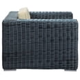 thumbnail image 3 of LexMod Fauteuil de Patio Extérieur Summon, Toile Beige Antique'), 3 of 4