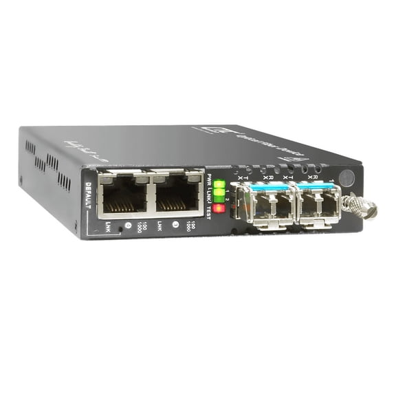 FRM220A-1002ES Industrial grade Gigabit Ethernet 4 port switch with web based management support