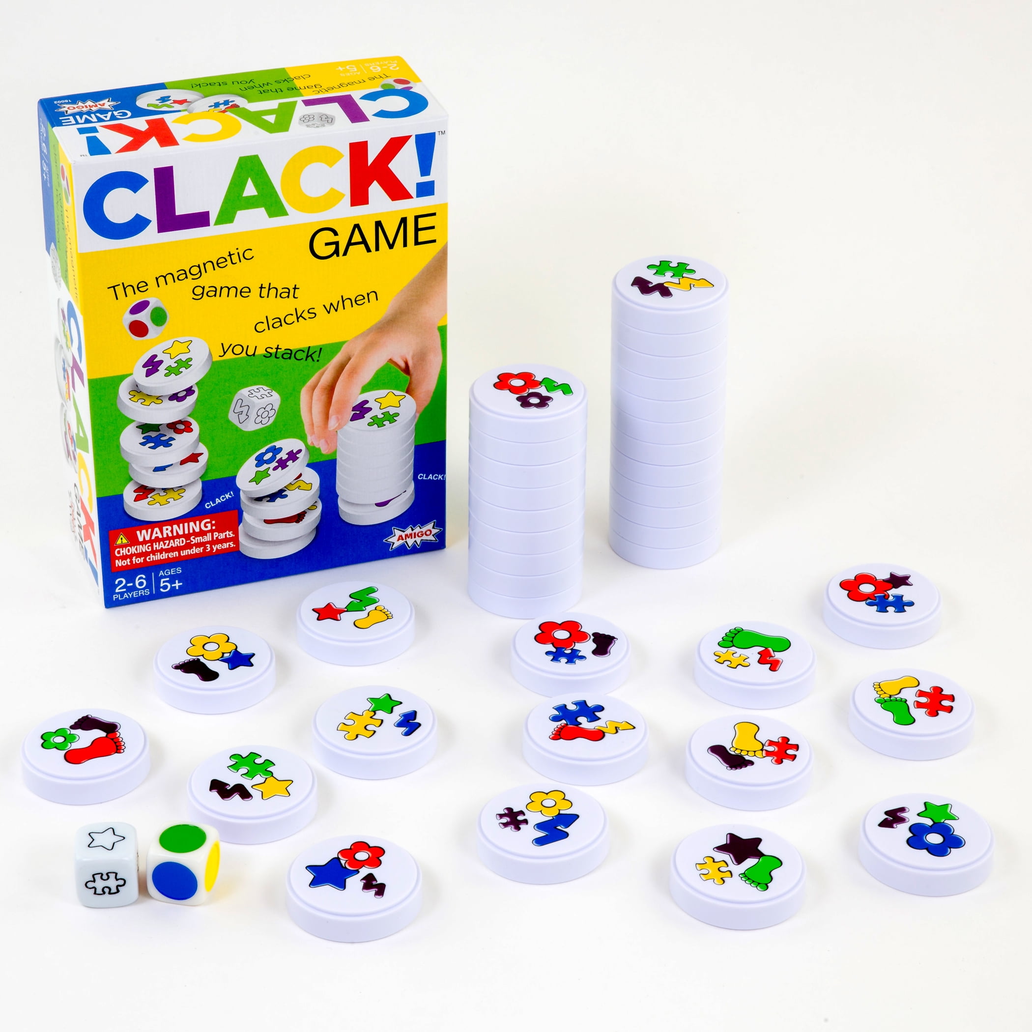 Clack Kids Magnetic Stacking Game Walmart Com Walmart Com