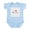 Sky Blue, variant on CafePress - I Love My Noni Infant Bodysuit - Baby Light Bodysuit, Size Newborn - 24 Months