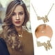 thumbnail image 3 of Delicados collares con iniciales en oro para mujer Collares de oro para mujer Collares con iniciales de la letra N para chicas adolescentes, 3 of 6