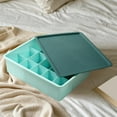 thumbnail image 5 of SCNOR Plastic Storage Boxes Small Clothing Organizers and Storage with Lids, 5 of 6