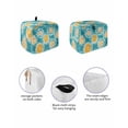 thumbnail image 2 of Fsddascl Teal Orange Tie-Dye Toaster Cover 2 Slice, Small Kitchen Appliance Covers, Ethnic Modern Abstract Watercolor Toaster Oven Cover with Loop, Bread Machine Cover Polyester Dust Cover, 2 of 5