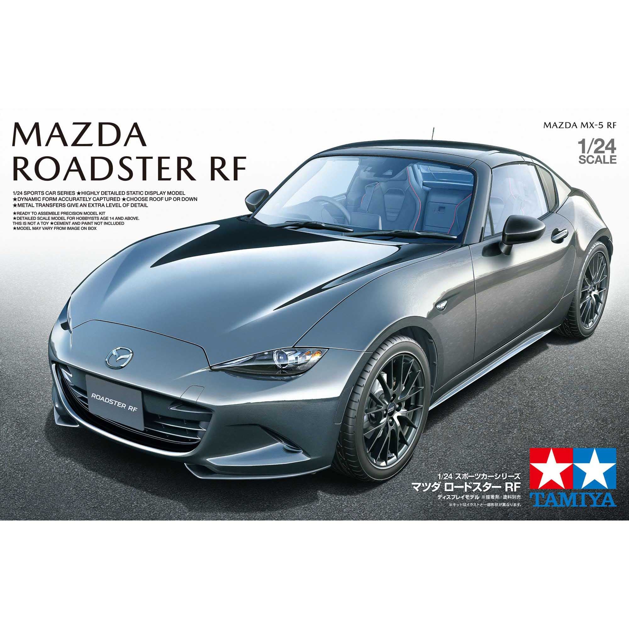 Tamiya Mazda MX-5 RF 1/24 Scale Model Build - YouTube