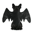 thumbnail image 5 of Onmygogo Funny Bat Dragon Wing Costumes for Dog, Cute Furry Pet Clothing for Halloween (L, Black bat wing), 5 of 7