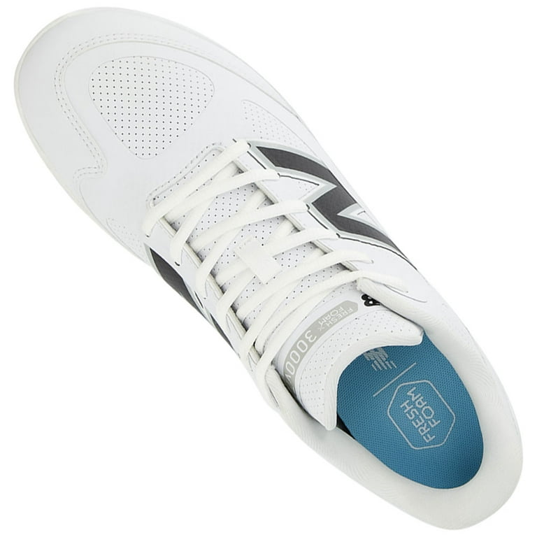 New Balance Men's 3000V7 Synthetic Turf Baseball Shoes White/Black