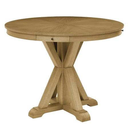 Steve Silver Rylie Counter Table, Natural Finish