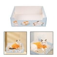 thumbnail image 6 of Disposable Cat Pet Litter Tray Kitty Travel Toilet Pet Sand Box Container Large Capacity Bedpan Litter Pan for Bunny Indoor Cats Thick Blue39x29x12cm, 6 of 8