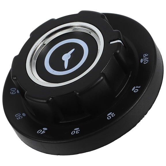 LOLIPPYY Propane Valve Knob Black Plastic Overload Protection for Water Heater Workshop 1Pcs