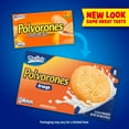thumbnail image 2 of Marinela Polvorones Orange Shortbread Cookies, 8 count, Snack Cakes, 20.88 oz Box, 2 of 8