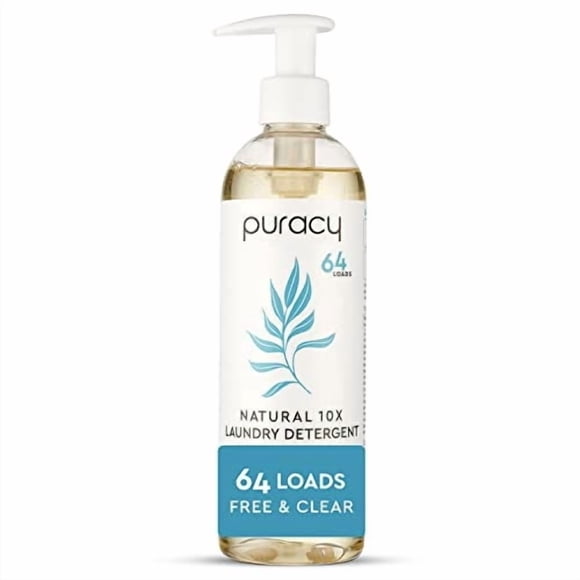 Detergente líquido para ropa Puracy 10 veces concentrado, 473 ml