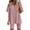 short sets 11#Pink, variant on WAYUTE Womens Sets 2 Piece Outfits Short Sleeve Comfort Loose Tops Short Pants Solid Color Travel Yoga Sport Sets Summer Outfits