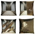 thumbnail image 1 of EREHome Empty White Catwalk Runway Pillow Case Home Decor Cushion Cover 18x18 Inch, 1 of 2