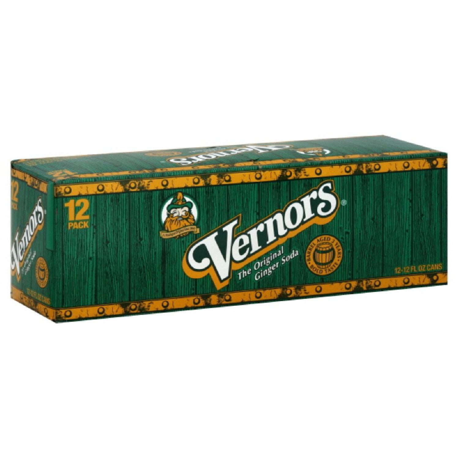 Vernor's Ginger Ale, 12Ounce (Pack of 2)
