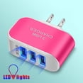 thumbnail image 5 of 3Usb Candy Charger LED Luminous Mobile Phone Charging Head Intelligent Multi Port USB Charger Travel Charging/US, 5 of 5