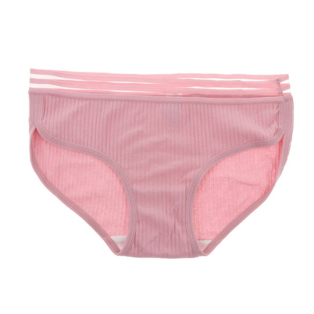 Hipster de para preadolescentes y mujeres, ropa interior de para niñas y mujeres, 95% y 5% elastano, suave y elá Rosado Hugo Chicas Hipster Bragas