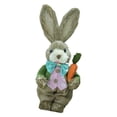 thumbnail image 4 of Cartoon Straw Easter Bunny Handmade 35cm Ornaments Handicraft Display Detailed Workmanship Holiday Gifts Stylish Decorative Vivid and Lovely Style C, 4 of 9