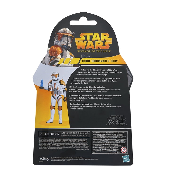 Star Wars The Black Series Clone Commander Cody Anniversary Action