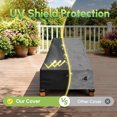 thumbnail image 4 of MR. COVER Chaise Lounge Cover, Patio Furniture Covers, Patio Lounge Chair Cover Waterproof and UV Resistant, 600D Heavy Duty Outdoor Furniture Covers with Air Vent 2 Pack, 70"L x 32"W x 32"H, 4 of 10