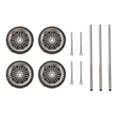thumbnail image 1 of Bewildely 1:64 Scale 11mm Wheel Rubber Tires Cars for Parts Vehicles B3 Juguetes, 1 of 1